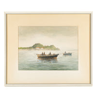 Unknown Artist - Fishing Boats on Still Waters