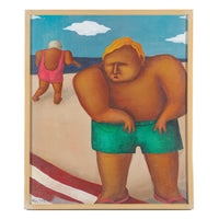 Barbara Mulstein (Canadian 20th C) "Beach Babies"