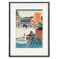 Utagawa Kunisada (Japanese 1786-1864) Woodblock Print