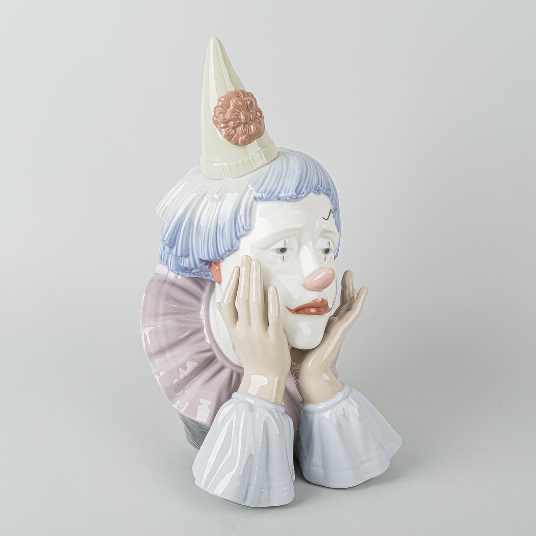 LLADRO Figurine Clowns Head 5129