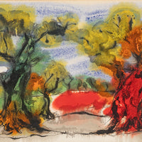 Paul Vanier Beaulieu (Canadian 1910-1996) "Paysage Du Midi"
