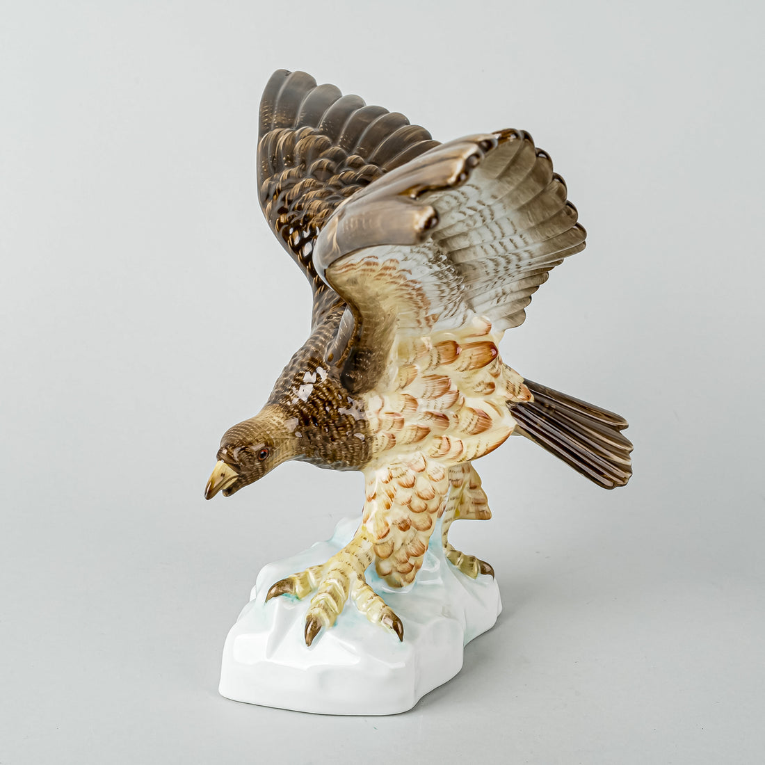 HEREND Figurine Vulture - Natural 5057