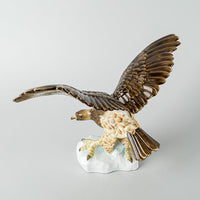 HEREND Figurine Vulture - Natural 5057