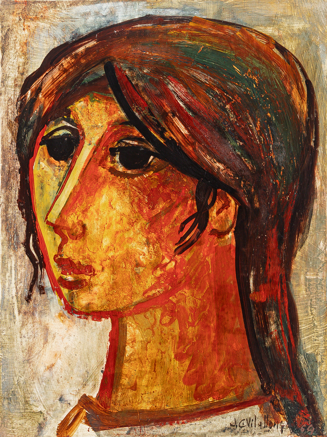Jesus Carlos De Vilallonga           (Spanish 1927) Portrait