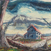 David Partridge (Canadian 1919-2006) Landscape w/House