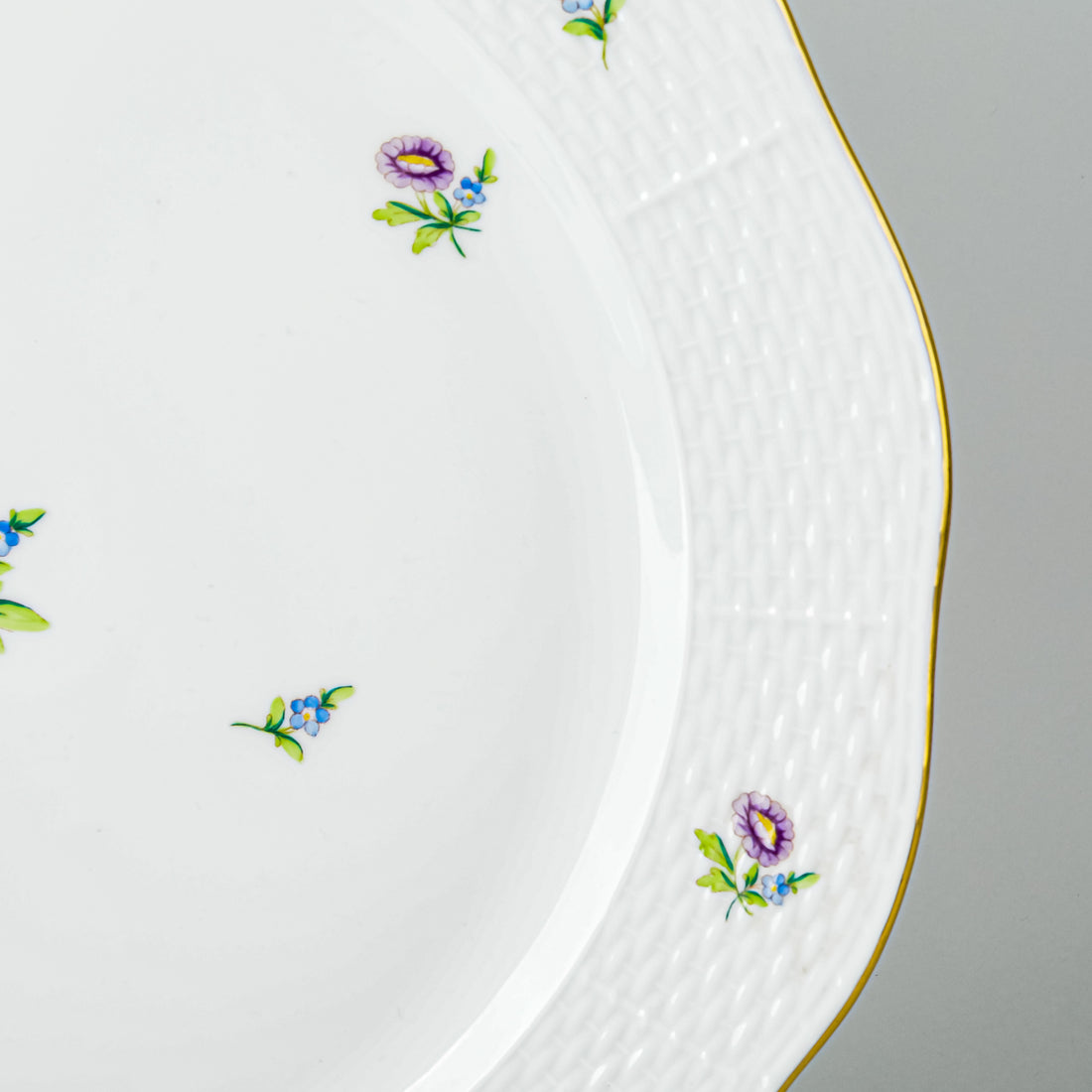 HEREND Purple Aster (TS) Charger/Platter 156
