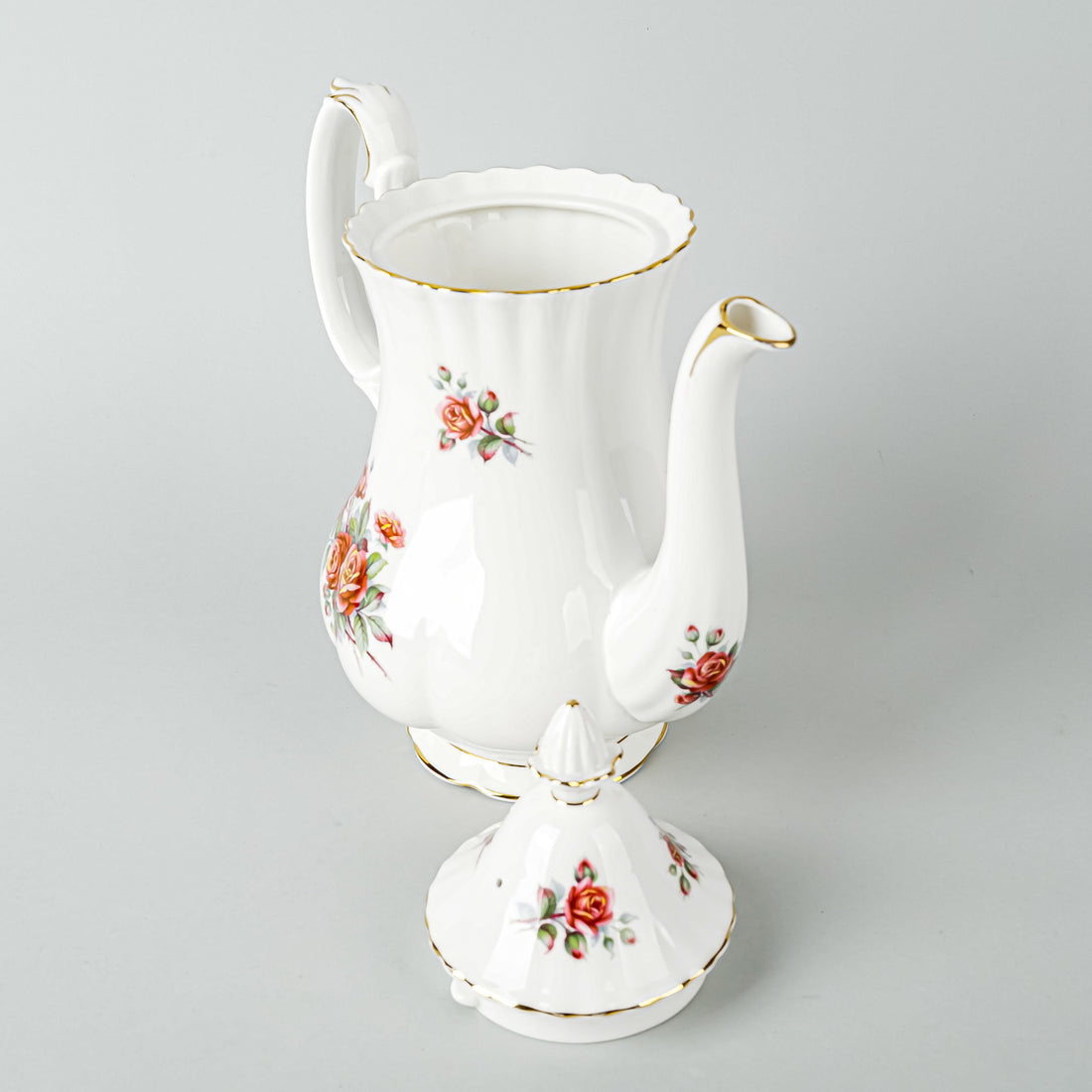 ROYAL ALBERT Centennial Rose Coffee Service 5 Pieces