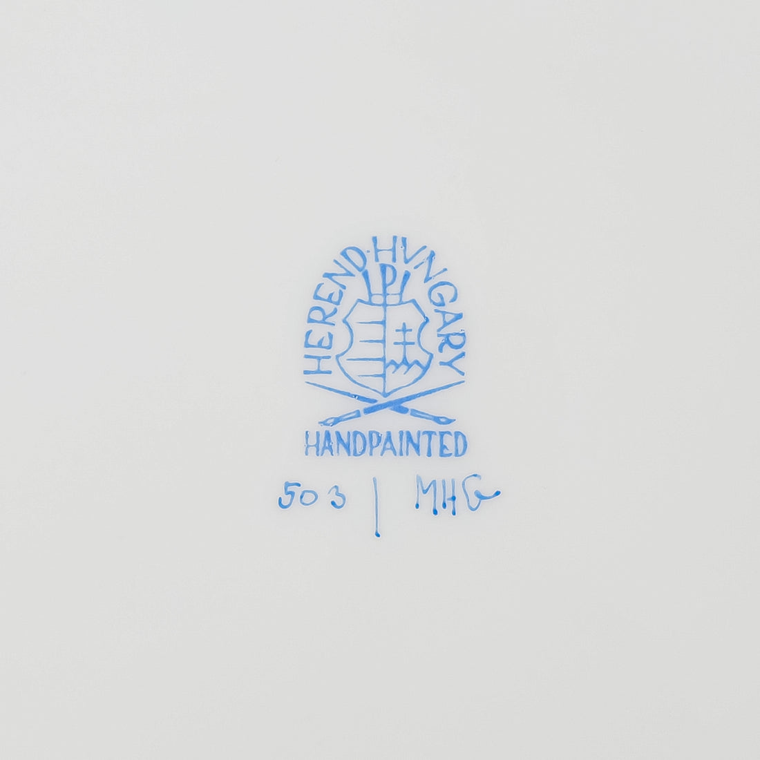 HEREND Motif Hongrois Grand Soup Plates Set of 4