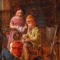 After William Hemsley (British 1809-1906) Three Children