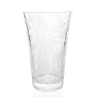 CHRISTOFLE Orangery Frosted Crystal Vase
