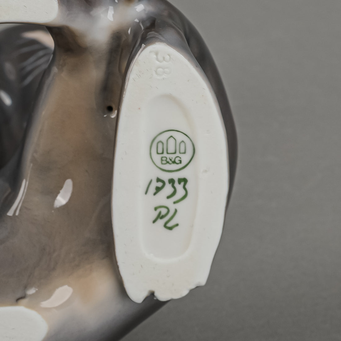 BING & GRØNDAHL Figurine Sea Lion Stretching Neck 1733