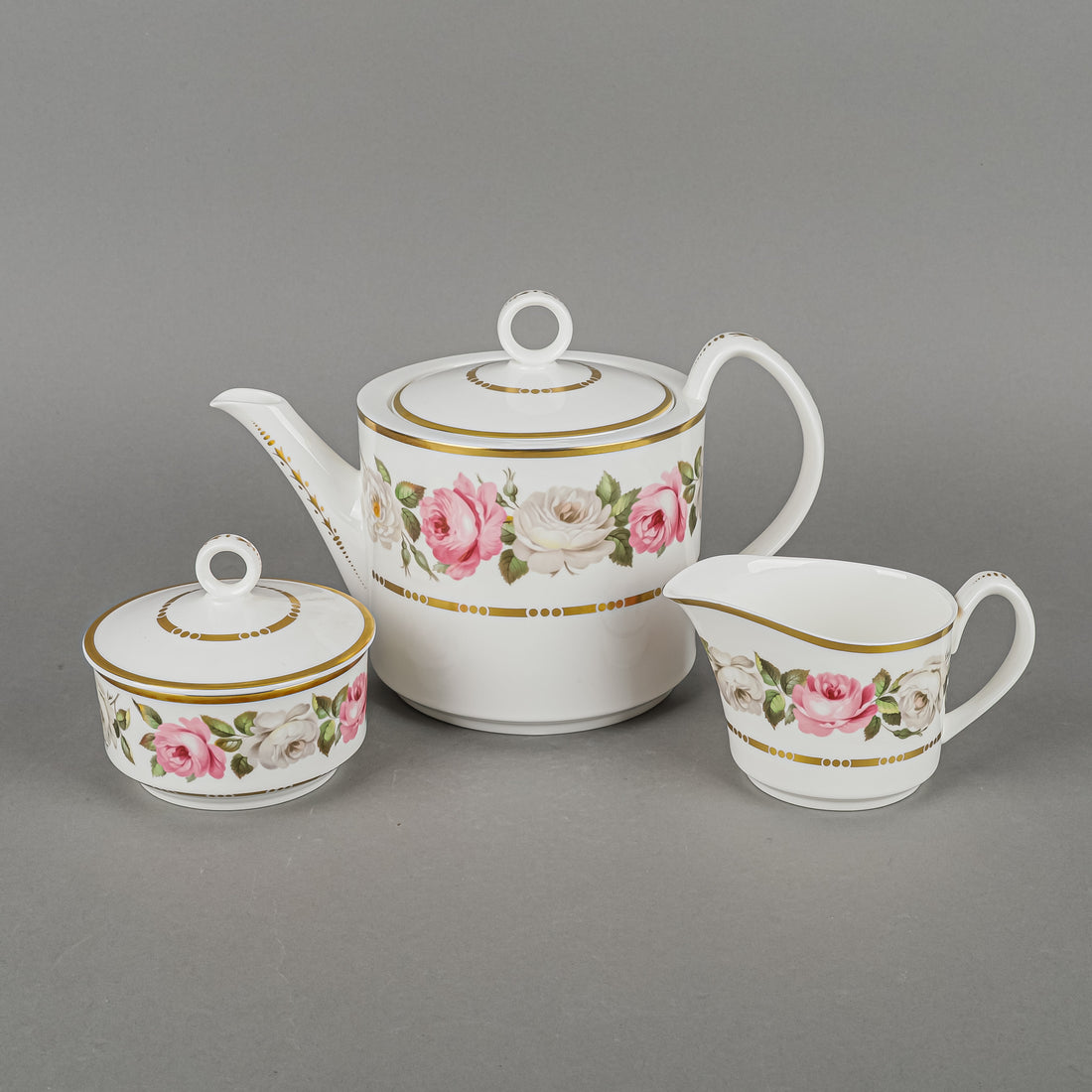 ROYAL WORCESTER Royal Garden Tea Service 5pcs