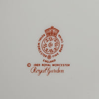 ROYAL WORCESTER Royal Garden Tea Service 5pcs