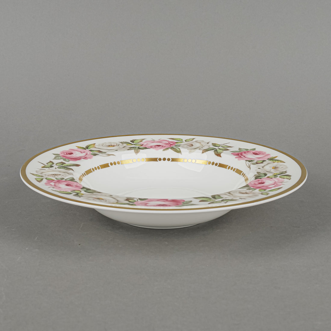 ROYAL WORCESTER Royal Garden Soup Plates Set of 12