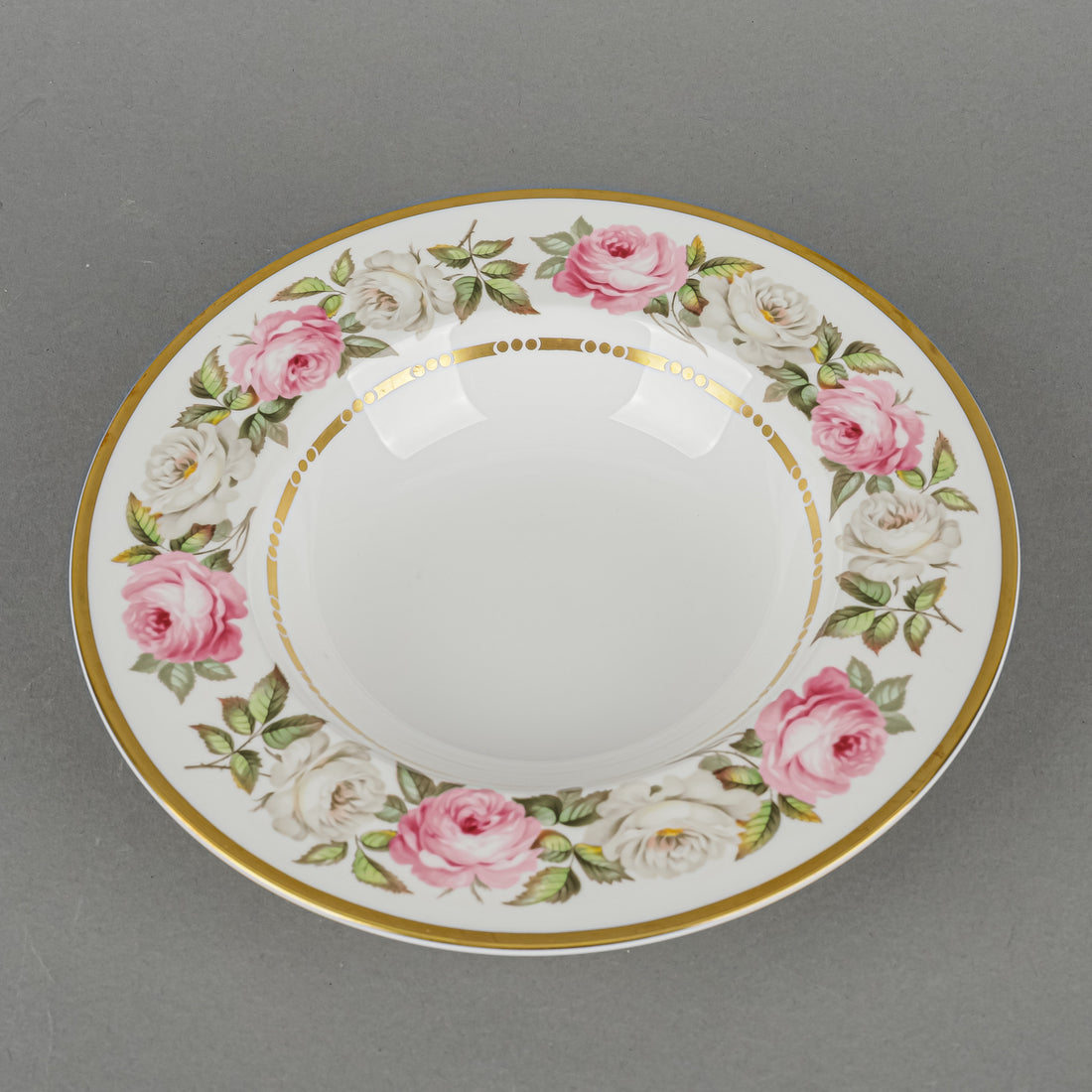 ROYAL WORCESTER Royal Garden Soup Plates Set of 12