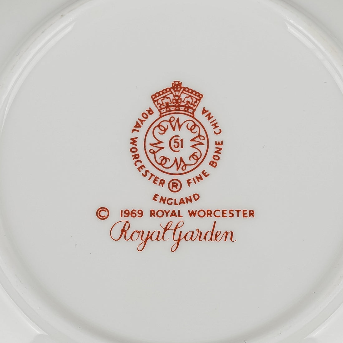 ROYAL WORCESTER Royal Garden Soup Plates Set of 12
