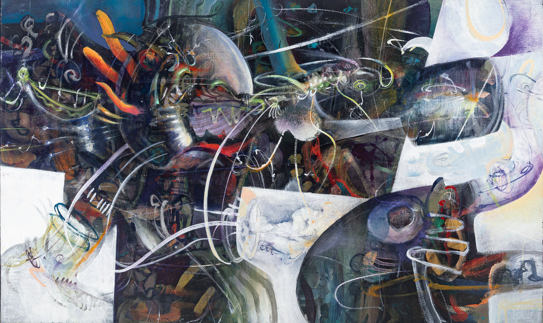 Ehrling White (Canadian)              Abstract Painting