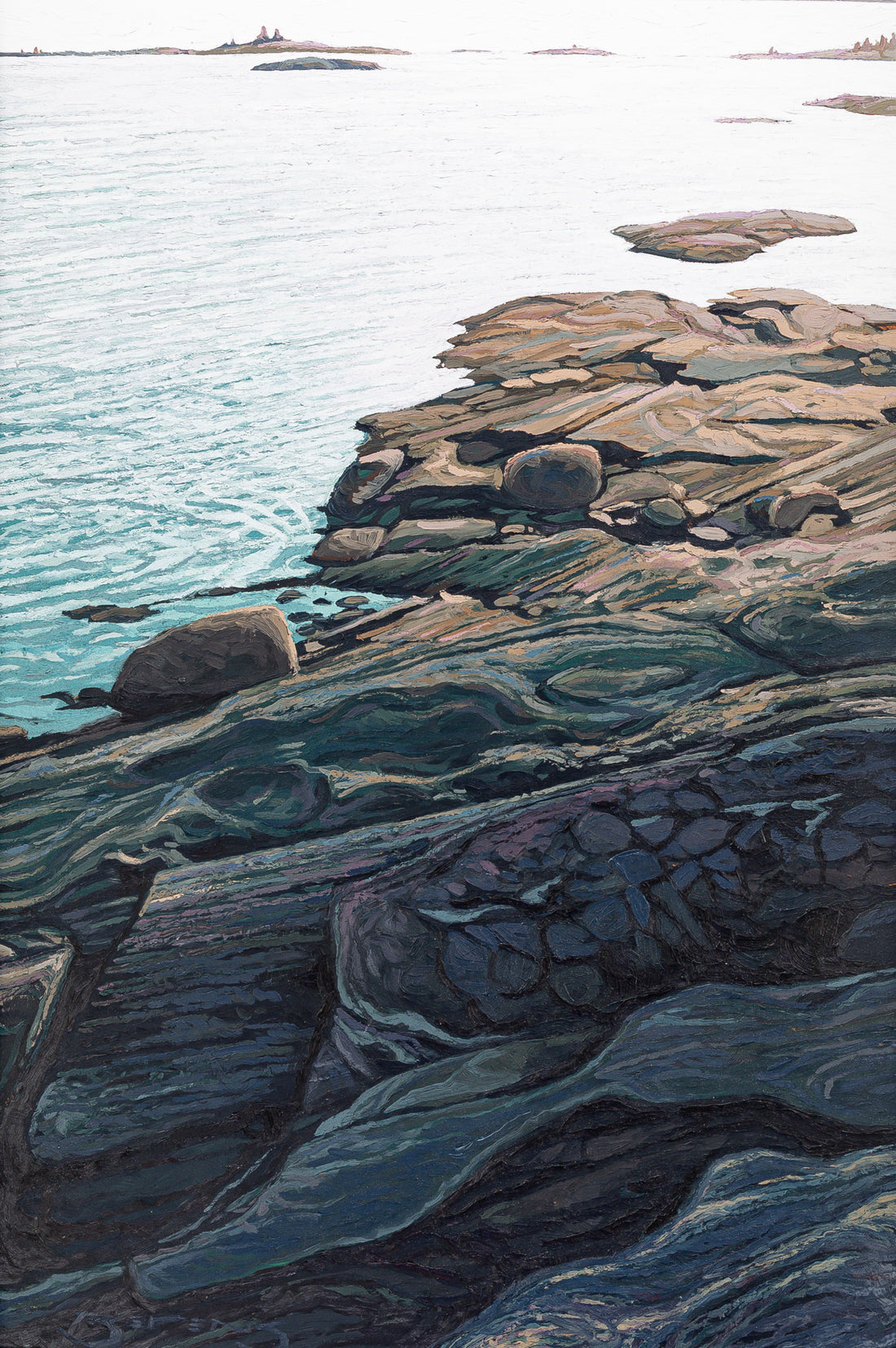 Mark Berens (Canadian 1977)      Rocky Shoreline