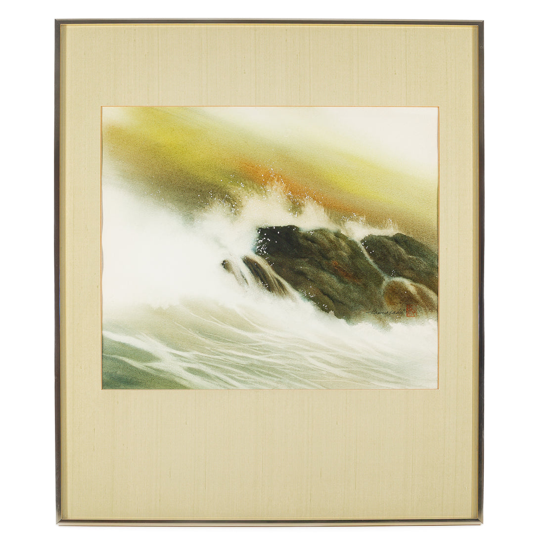 Kazuo Hamasaki (Canada 1925-          2005) "The Breakers"