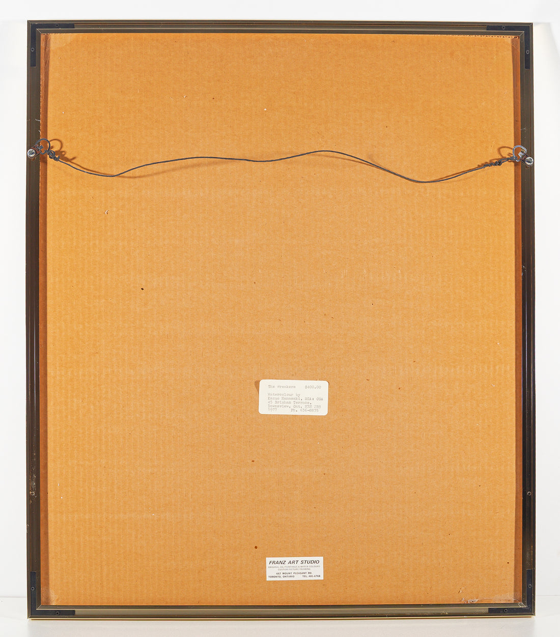 Kazuo Hamasaki (Canada 1925-          2005) "The Breakers"