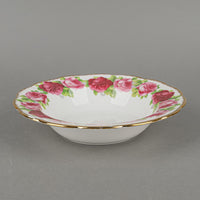 ROYAL ALBERT Old English Rose Soup Plates Set Of 6