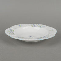 SHELLEY Blue Rock Soup Plates Set Of 6