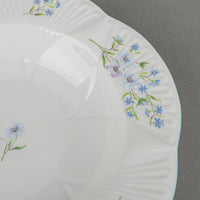 SHELLEY Blue Rock Soup Plates Set Of 6