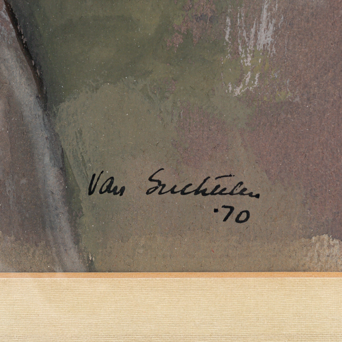 Con Van Suchtelen (Canadian 1920) Portrait of Young Girl