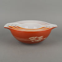 PYREX Autumn Harvest Cinderella Mixing Bowl Set Of 4