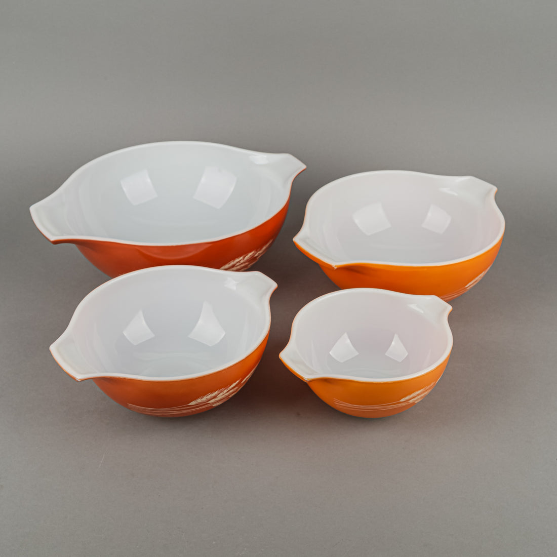 PYREX Autumn Harvest Cinderella Mixing Bowl Set Of 4