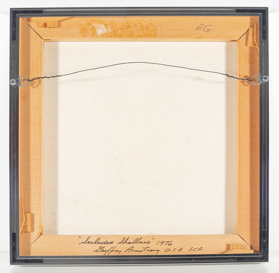 Geoffrey Armstrong (Canadian 1928-2018) "Secluded Shallows"