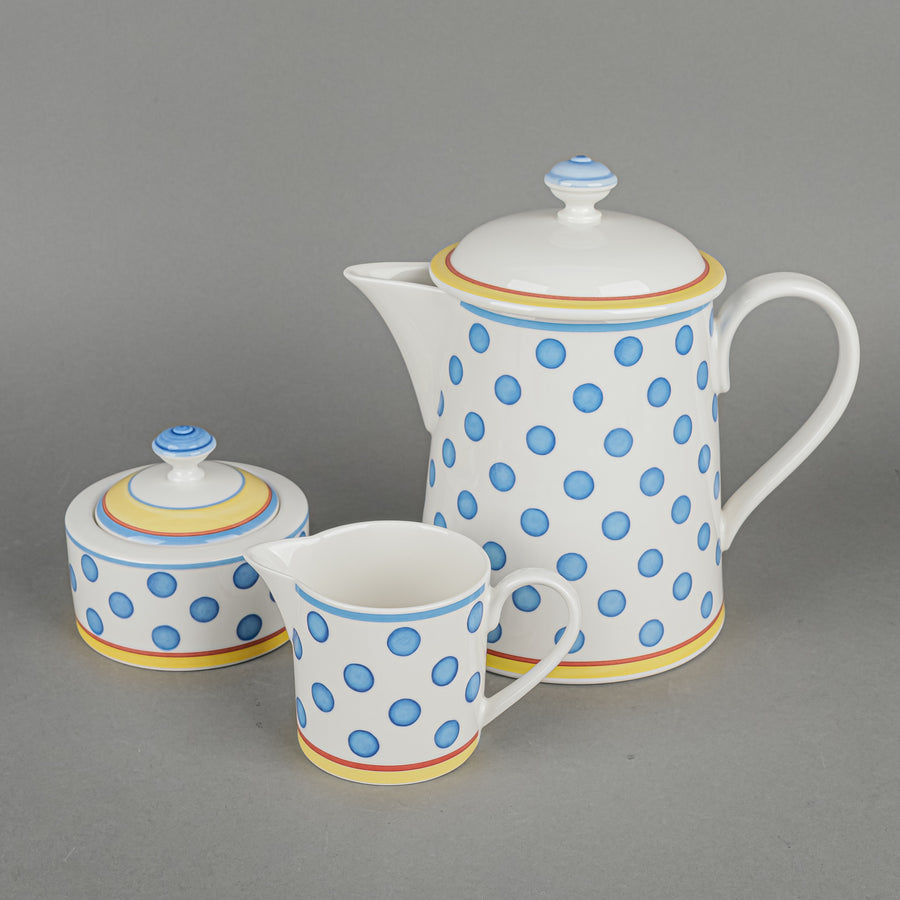 VILLEROY AND BOCH Twist Anna Coffee Service 5 Pieces