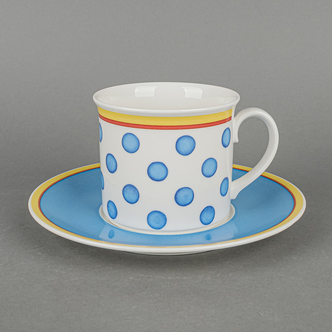 VILLEROY AND BOCH Twist Anna Cup & Saucers Set Of 4 - 8 Pieces