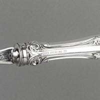 BIRKS Laurentian Sterling Handle Silverplate Serving Fork