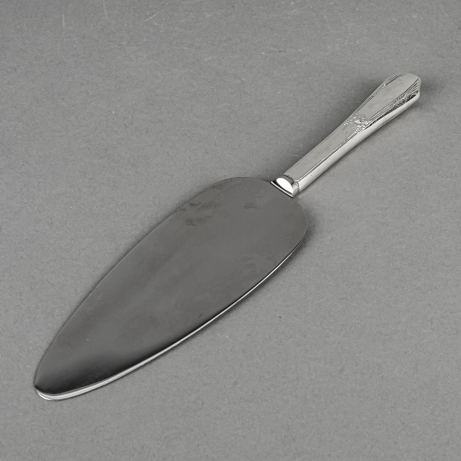 NORTHUMBRIA Laurier Sterling Handle Dessert Server