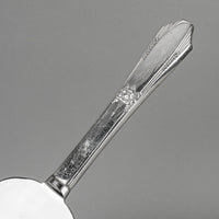 NORTHUMBRIA Laurier Sterling Handle Dessert Server