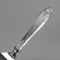INTERNATIONAL SILVER Prelude Sterling Handle Stainless Steel Dessert Server