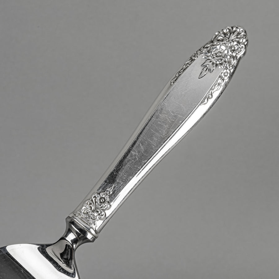 INTERNATIONAL SILVER Prelude Sterling Handle Stainless Steel Dessert Server
