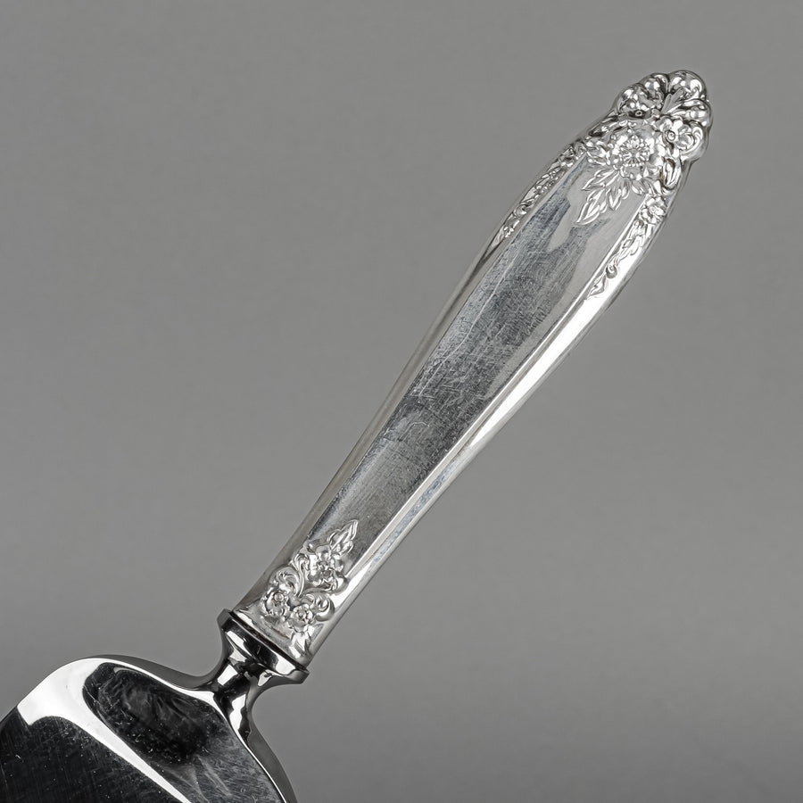 INTERNATIONAL SILVER Prelude Sterling Handle Stainless Steel Dessert Server
