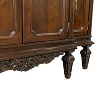Stone Top Louis Style Mahogany Buffet