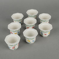 VILLEROY AND BOCH Casa Verde Egg Cups Set Of 8