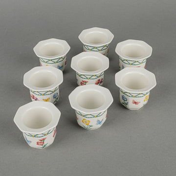 VILLEROY AND BOCH Casa Verde Egg Cups Set Of 8