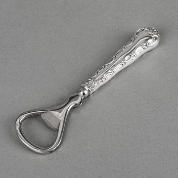 BIRKS Pompadour Sterling Handle Stainless Steel Bottle Opener
