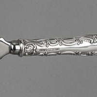 BIRKS Pompadour Sterling Handle Stainless Steel Bottle Opener