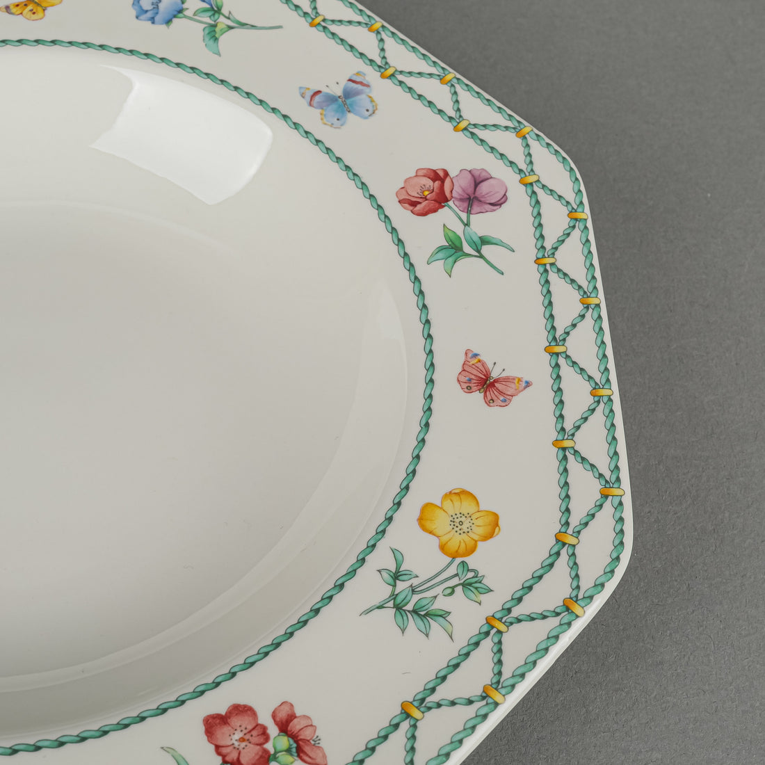 VILLEROY & BOCH Casa Verde Soup Plates Set Of 9
