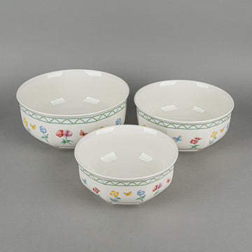 VILLEROY AND BOCH Casa Verde Serving Bowls Set Of 3