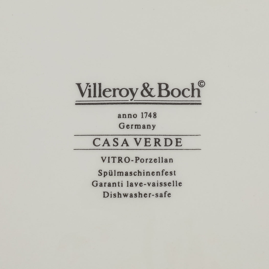 VILLEROY AND BOCH Casa Verde Serving Bowls Set Of 3
