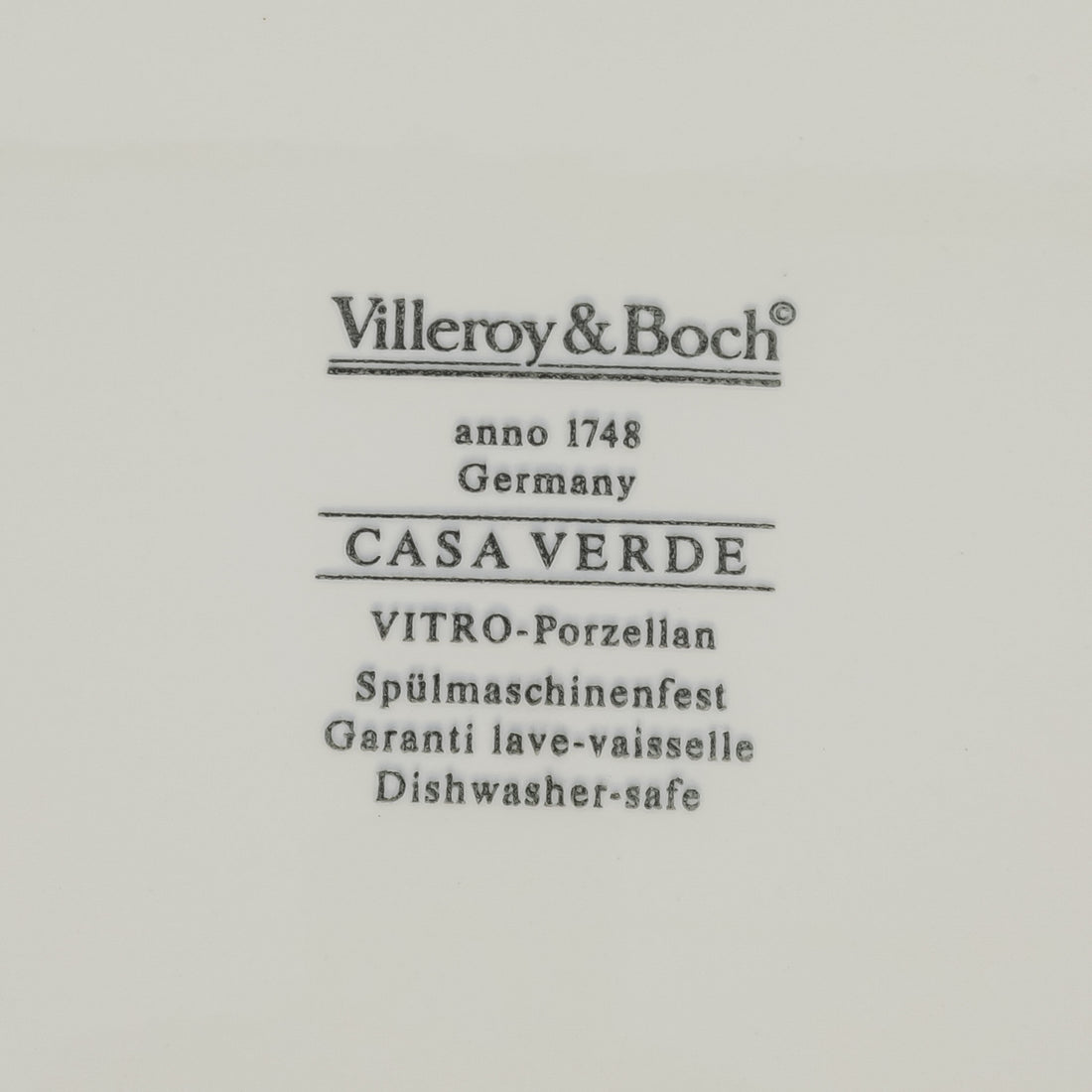 VILLEROY AND BOCH Casa Verde Platter