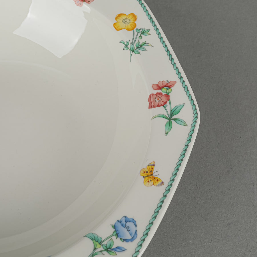 VILLEROY AND BOCH Casa Verde Rimmed Bowls Set Of 5