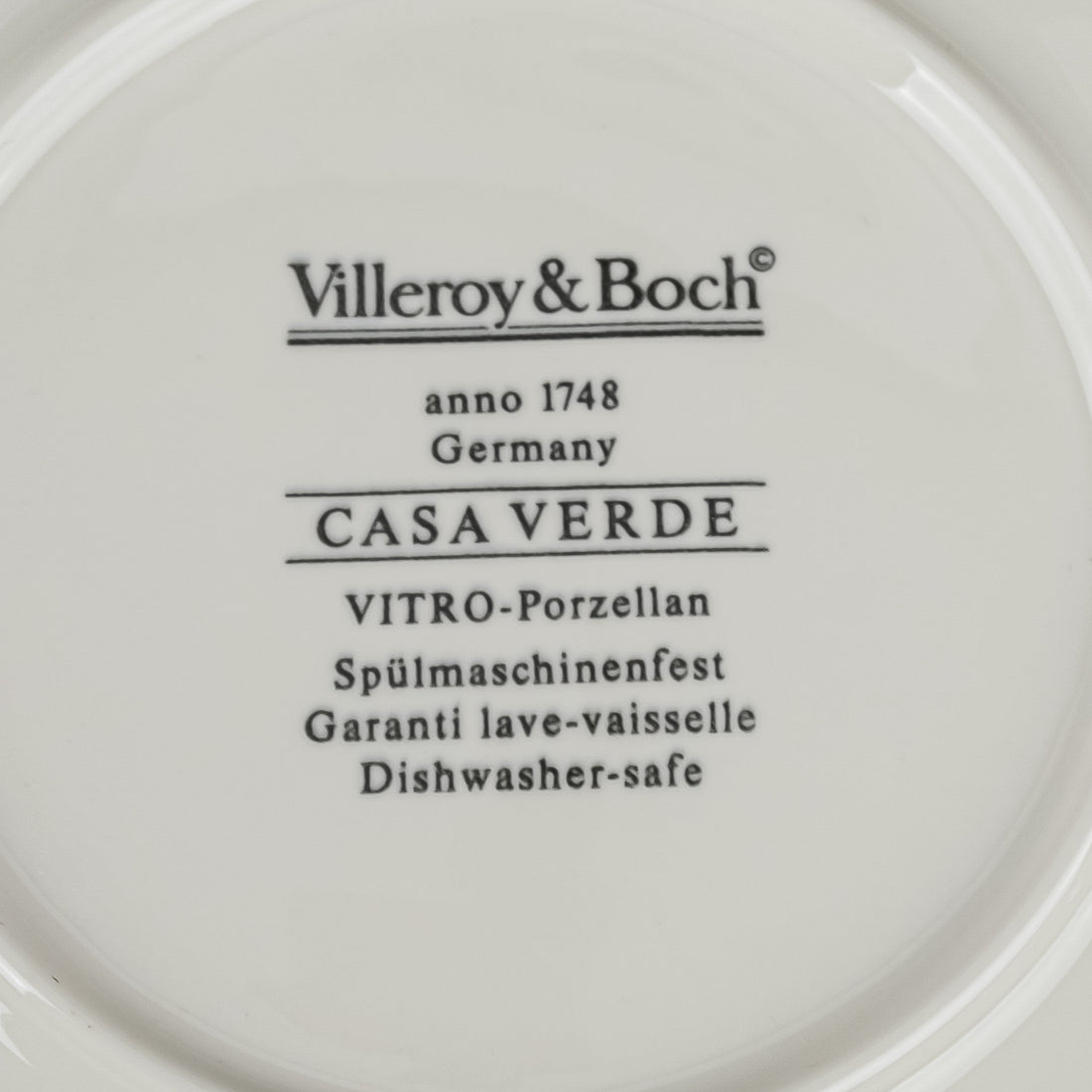 VILLEROY AND BOCH Casa Verde Cake/Cheese Plate